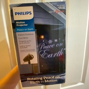 PEACE ON EARTH PROJECTOR